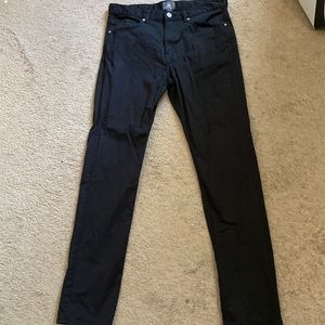 Black H&M slim fit men pants size 31